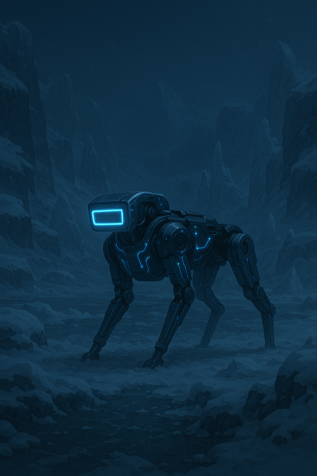 Rauk1 autonomous security robot in action